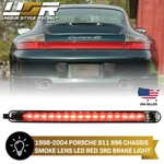 Usa Smoke Led 3RD Third Brake Tail Stop Light For 98-04 Porsche 911 996 Carrera. Fixed Price $78.95.