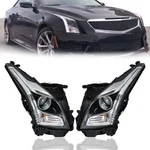 For 2013-2018 Cadillac Ats Projector Headlight Assembly Halogen Left+right Side. Fixed Price $168.95.