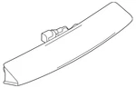 Genuine Nissan High Mount Lamp 26590-3NA1A. Fixed Price $299.66.