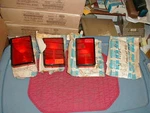 Nos Mopar 71 Charger Super Bee Tail Lenses. Fixed Price $295.00.