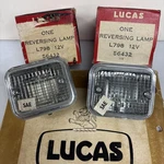 Mgb & Midget 1967-1980 Nos Lucas L798 Reverse Lamp Assembly Set (2) Pair. Fixed Price $90.00.