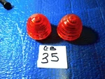 Vintage Mercedes 220S Ponton, 300 Adenauer Original Turn Signal Lens. Fixed Price $69.99.