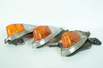 Vintage Amber Rooftop Cab Marker Lights Chicken Chasers Rat Rod Crusty Patina. Fixed Price $49.66.