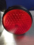 Bryt-lite Taillight -yankee Reflex 256 Red Glass Lens- Vintage Motorcycle- Read. Fixed Price $49.69.