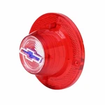 Red Back Up Light Lens Blue Bowtie & Without Trim Parts Fits Bel Air A2160F. Fixed Price $61.44.