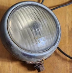 Vintage General Motors Guide Fog Lamp Assembly And Glass Lens No Cracks 4-5/8". Fixed Price $25.99.