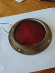 Vintage No. 95 Dietz Reflector. Marker..red Stimsonite Aga 24 Lens New York N.y. Fixed Price $35.99.