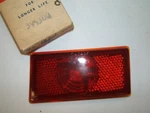 1948 1949 Packard Tail Lamp Lens Stop Nos 399300 Glass. Fixed Price $24.99.
