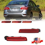 For Infiniti Juke Murano Sentra Red Led Rear Bumper Reflector Tail Brake Lights. Fixed Price $24.99.