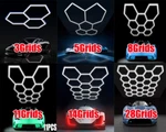 Car Detailing Led Light Honeycomb Hexagon For Workshop Garage Warehouse Gym. Fixed Price $107.89.