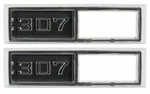 Trim Parts 4520 1968 Chevy 307 Front Side Marker Light Lamp Bezel Chrome Set. Fixed Price $54.99.