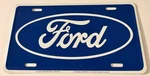 Vintage Ford Blue Oval Booster License Plate Racing Mustang Maverick Motorsport. Fixed Price $59.99.