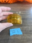 (1) Dietz 534 Amber Glass Half-round Clearance Marker Light Lamp Lens. Fixed Price $14.75.