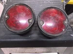 Set Of 2 Guidex R-13A Red Tail Light Lamp Lens Assemblies Untested. Fixed Price $59.95.