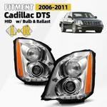 Hid/xenon Projector Headlights For 2006-2011 Cadillac Dts Pair Left + Right. Fixed Price $219.00.
