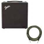 Fender Rumble LT25 Bass Amplifier Bundle W/ Joe Strummer Instrument Cable. Fixed Price $264.99.