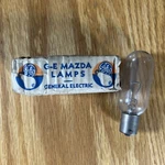 Vintage Mazda Lamps Advertising Box General Electric With Bulb Original. Fixed Price $13.99.