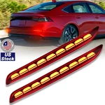 Led Red Rear Reflector Tail Light Brake Turn Signal Lamp For Honda Accord 2023. Fixed Price $34.98.