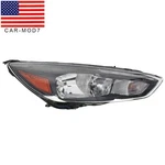 Headlight Passenger Side 2015-2018 Ford Focus Halogen Black W/led Drl. Fixed Price $75.99.