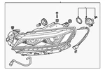 Genuine Volkswagen Composite Assembly 561-941-036-B. Fixed Price $952.98.