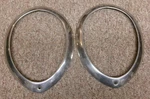 1939 Ford Deluxe Car Headlight Bezels Originals Hot Rod Coupe Sedan. Fixed Price $99.00.