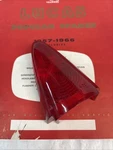 Austin A55 1959-61 Nos Lucas L621 Red Rear Flasher Lens (top Half). Fixed Price $28.00.