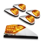 True Mods Amber Led Cab Marker Light Kit For Semi Truck Dot Fmvss 108 Sae. Fixed Price $151.27.