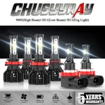 6X Led Headlight + Fog Bulbs Combo Kit 6000K For Toyota Highlander 14-19. Fixed Price $35.74.