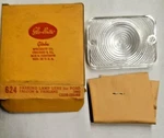 1962 Fairlane, Falcon Park Lamp Lens Repl Ford #: C2DB-13208-B, Glo-brite 624. Fixed Price $6.99.