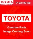 Genuine Toyota 81570-0D152 High Mount Center Brake Lamp 2014-2018 Yaris. Fixed Price $126.37.