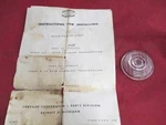 Back Up Light Lens 1949 Dodge Models Nos Mopar 1244889. Fixed Price $19.95.