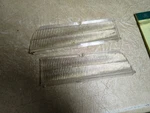 Studebaker 1964 1965 Backup Light Lenses Pair 1356258-9. Fixed Price $14.99.