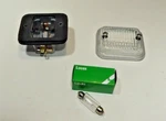 New Reverse Light Lens Assembly For Mgb Midget Jaguar E-tye Xke Lucas. Fixed Price $39.95.