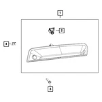 For Ram 2500 2019-2025 68170934AI Rear Park Assist Camera. Fixed Price $364.95.