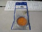 Nos Grote 3" Diamond Pattern Amber Safety Reflector Assembly 40193. Fixed Price $11.20.