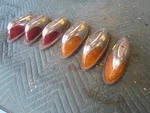 Pmco 112 Cab Clearance Lights Sae 61 3 Red Yellow Set K. Fixed Price $175.00.