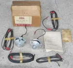 1958 Ford Car Nos Backup Light Kit B8A-18275-A1 Lens Crack W/wiring Box. Fixed Price $50.00.