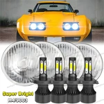 For Chevy Corvette 62-82 4PCS 5.75" 5-3/4 Inch Led Headlights Hi/lo Beam 6000K. Fixed Price $88.19.