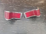 1965 Rambler Amc American Motors Rear Tail Light Lamp Assemblies Original Pair. Fixed Price $149.00.