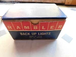 Nos Oem Rambler American 8991251 Backup Light Kit 1964 Original Box. Fixed Price $179.99.