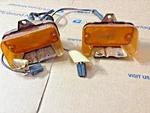 1968 Chevelle Malibu Camino Parking Light Lamp Lens Assembly Pair Gm Oem. Fixed Price $65.00.