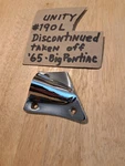 Unity Spotlight Mounting Bracket. 190L 1965 Big Pontiac. Fixed Price $17.00.