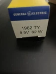 General Electric Miniature Lamps 1962 Ty 8.5V W. Fixed Price $100.00.