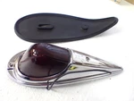 Nos Vintage Dietz 80C Truck Flat Roof Cab Clearance Marker Light Chrome Dark Red. Fixed Price $149.00.