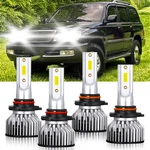 For Lexus LX450 1996-1997 4PCS 9005 9006 Led Headlight Bulbs Super Bright 6000K. Fixed Price $28.69.