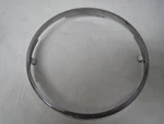 Alfa Romeo GTV-6 Alfetta 5 3/4" Carello Headlight Bucket Chrome Trim Ring. Fixed Price $50.00.