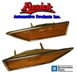 1970-1972 Olds Cutlass 442 Front Side Marker Light Assembly Set Amber. Fixed Price $129.00.