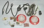 Nos Gm 1961 Chevrolet Impala Belair Tail Light Lens Kit Delco Guide 5951995. Fixed Price $34.99.