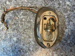 Lucas Chrome Right Tail Light Base L549 For Early Morris Minor 574906 STK1. Fixed Price $26.91.