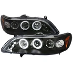 Fits 98-02 Honda Accord Halo Led Projector Headlight With Clear Lens. Fixed Price $175.01.